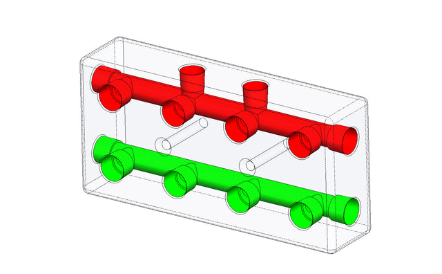 Manifold, 14 Port